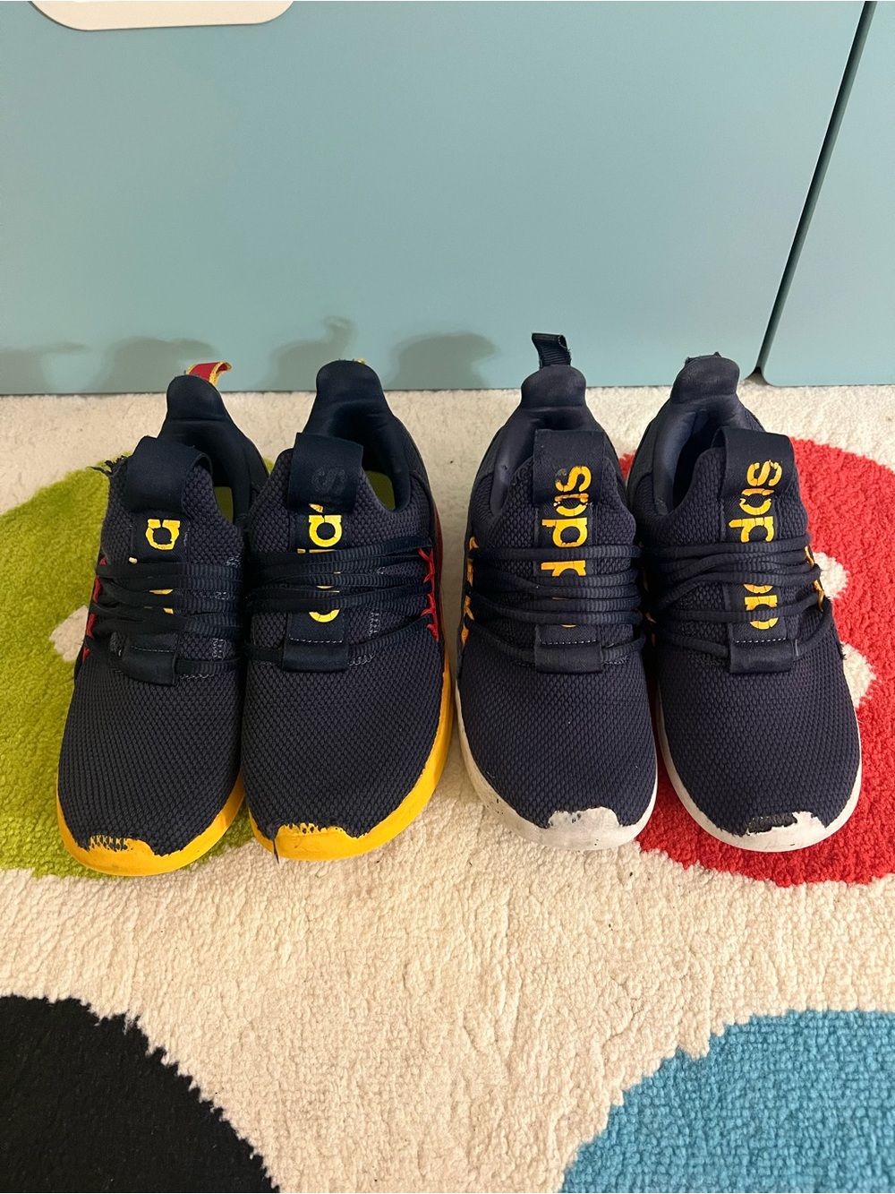 adidas Kids Navy Sneakers bundle